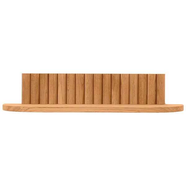 Pillar Vägghylla 60 cm Oljad Ek