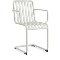 Palissade Cantilever Armchair Sky grey powder coated steel