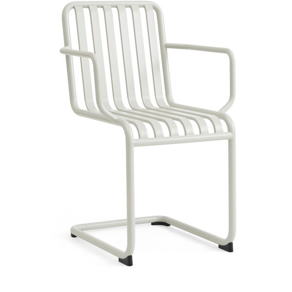 Palissade Cantilever Armchair Sky grey powder coated steel