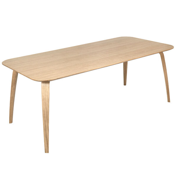 GUBI Spisebord 100x200cm Eik
