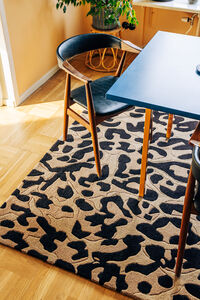 Leopard Ullmatta 250x350 cm Brun