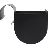 Uma Balcony Box 20 cm Black