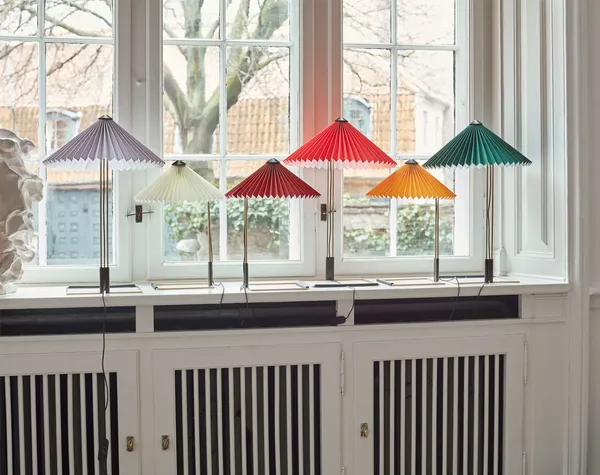 Matin Bordslampa 380 mm Pure White