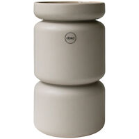 Neck Vase Stor Muldvarpefarvet