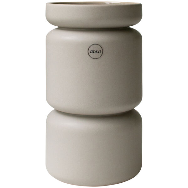 Neck Vase Stor Muldvarpefarvet