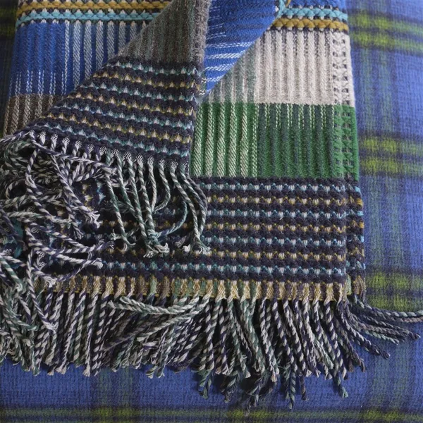 Tasara Plaid 130x190 cm Cobalt