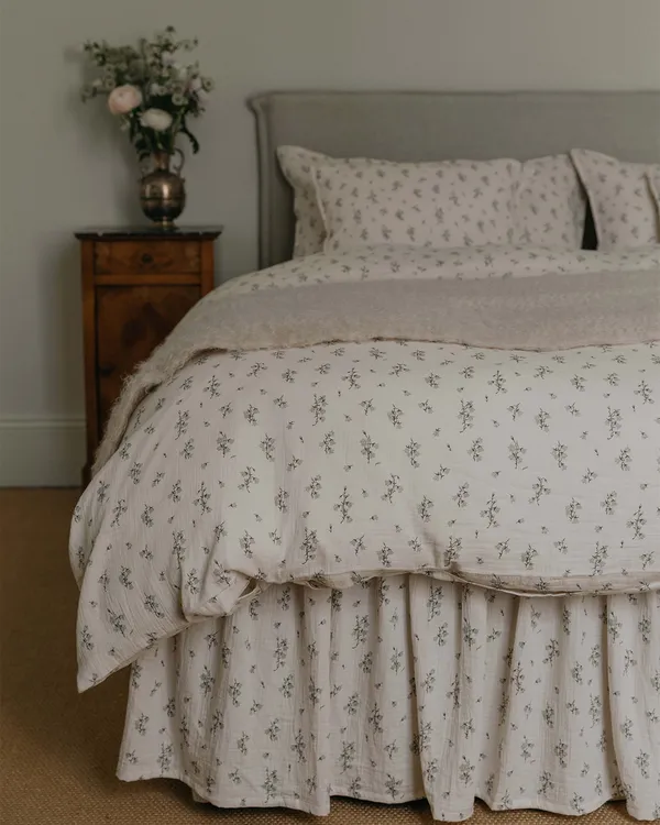 Bluebell Muslin Påslakan Enkel 150x210 cm