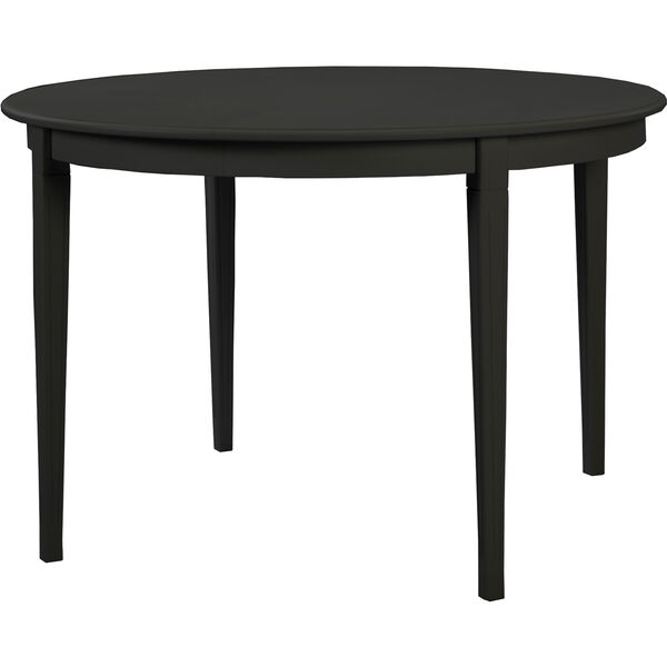 Stockholm 2.0 Dining table Ø114 Incl. 3 inlays Black
