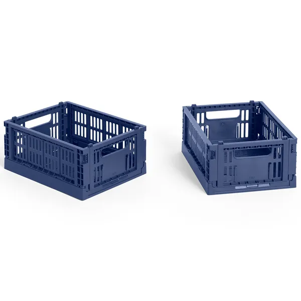 Colour Crate Mini Oppbevaring 2-pk Dark Blue