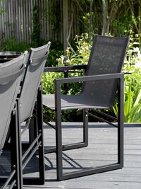 Vevi Dining Chair White/Alu