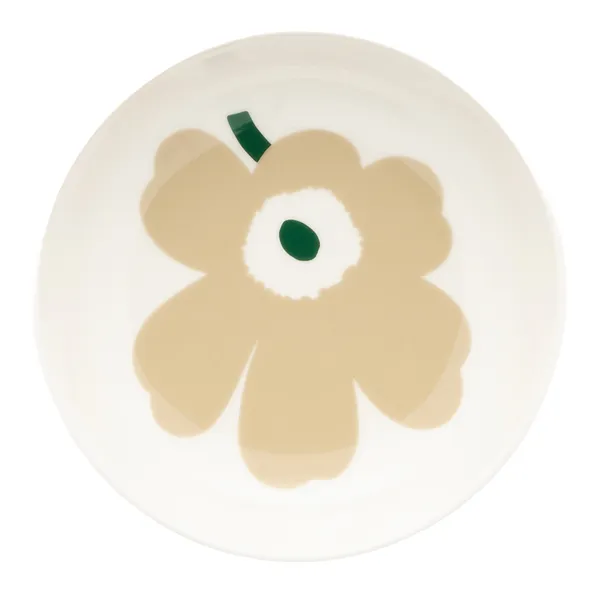 Unikko Dyb Tallerken 13 cm Light Sand