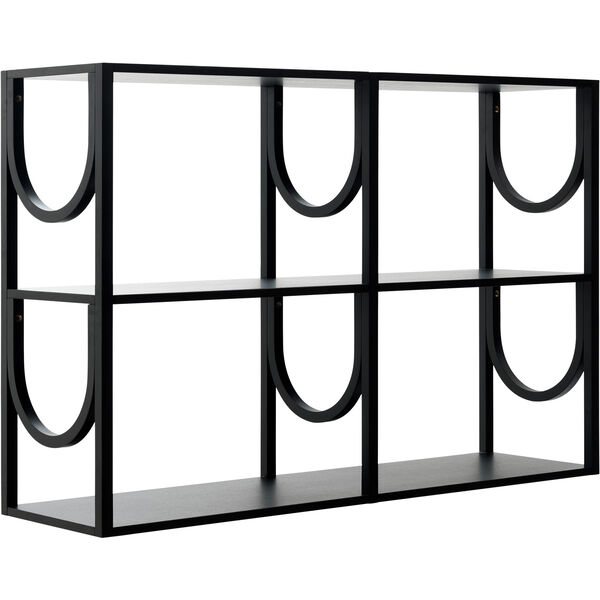 Arch Hylde Sortbejdset Egetræ H:78 cm