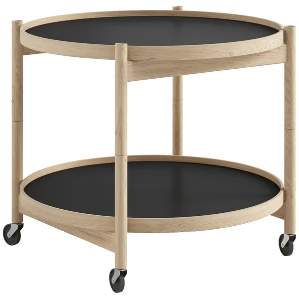 Bølling Brickbord Ø60 cm Obehandlad Ek / Bas
