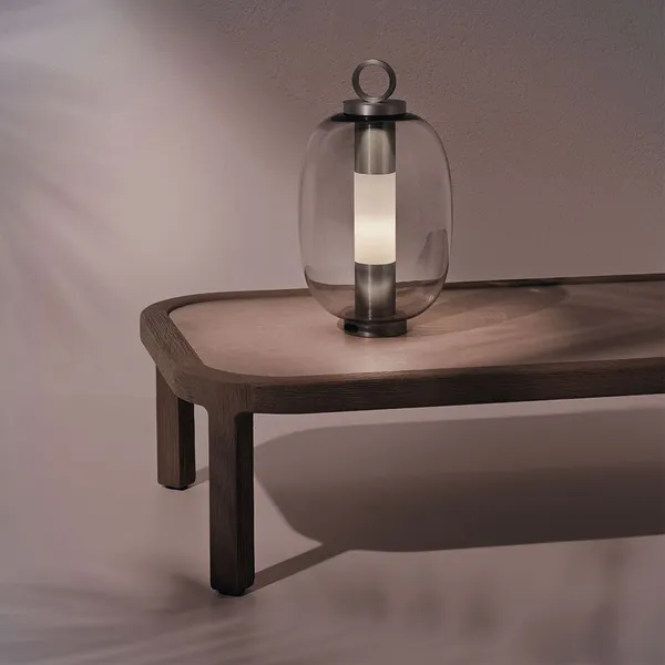 Lucerna Lanterna Bordlampe Genopladelig Aluminium / Antracitgrå