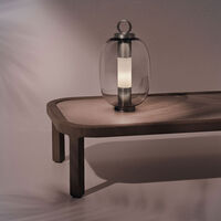 Lucerna Lanterna Bordlampe Genopladelig Aluminium / Antracitgrå