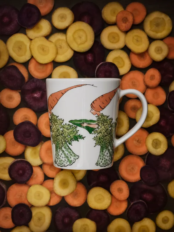 Elsa Beskow Mugg 28 cl Carrot
