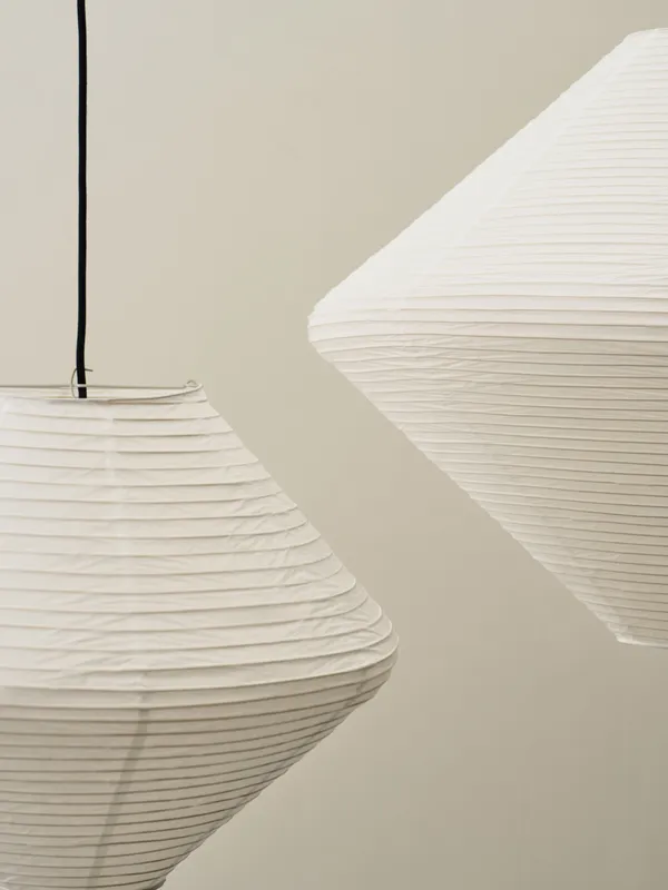 Paper Shade Diamond 50 Lampskärm Classic White