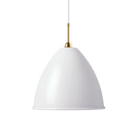 Bestlite BL9L Loftslampe Messing/Hvid