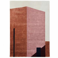 Arqui 1 Teppe 170x240 cm Rød/Peach