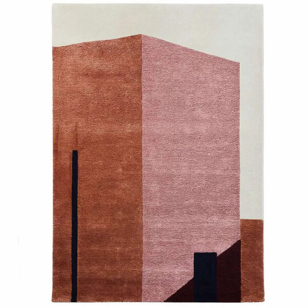 Arqui 1 Matto 170x240 cm Punainen/Peach