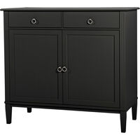 Stockholm 2.0 Cabinet 99x45x89 Black
