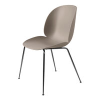 Beetle Stol Sort Krom/ Beige