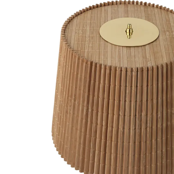 9205 Bordlampe Bambus
