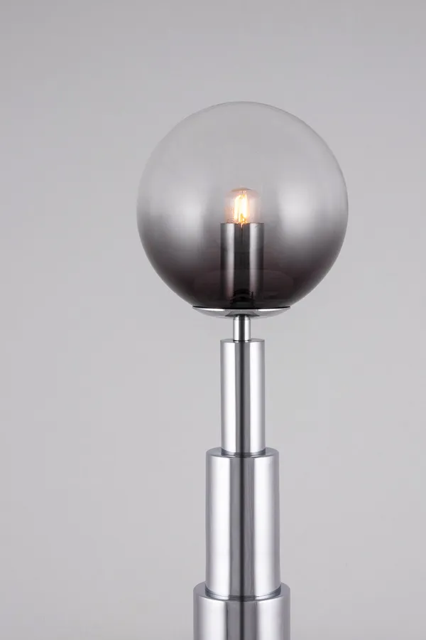 Astro 15 Table Lamp Chrome/Smoke