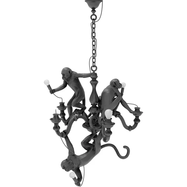 Monkey Lysekrone Sort