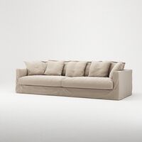 Le Grand Air 4-Seter Sofa Bomull Beige