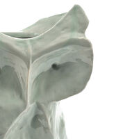 After Midnight Owl vase L Light Blue