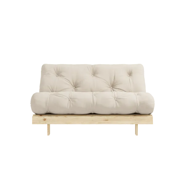 Roots 140 Sovesofa Med Madras Raw / Beige
