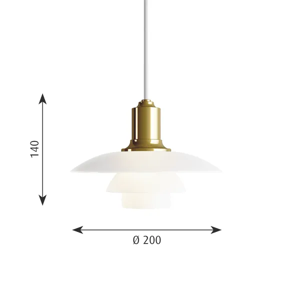 Ph 2/1 Pendel Messing
