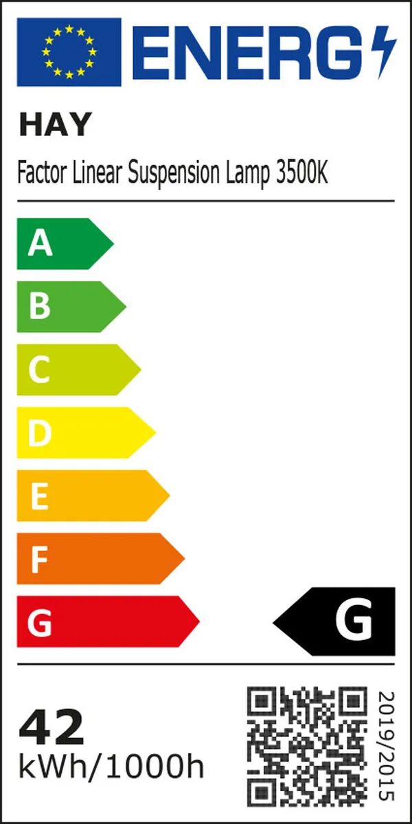 Factor Linear Pendel Direkte Soft Black