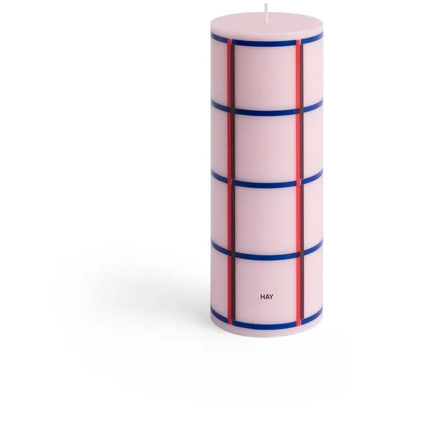 Column Kubbelys M Mørkeblå / Light Pink