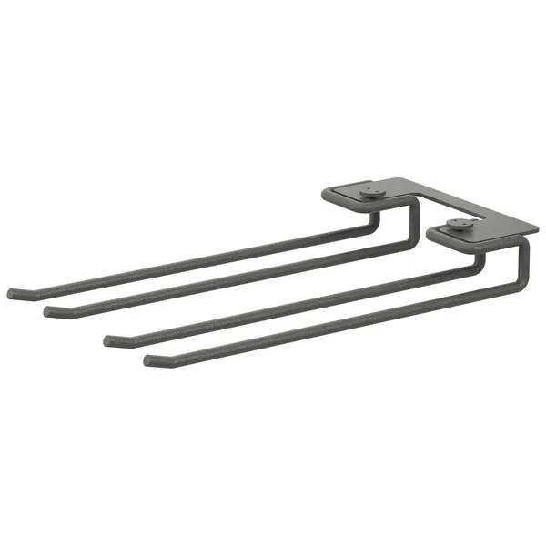 String Klesstativer Til Glass 20 cm 2-pk Mørkegrå