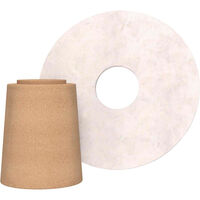 Sintra Spisebord Ø135 cm Hvid Marmor / Cork
