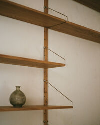 Library Hylle 185x2455 cm Eik