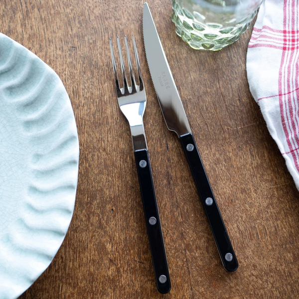 Bestikksett 4 Deler Bistrot Sort Sabre Paris