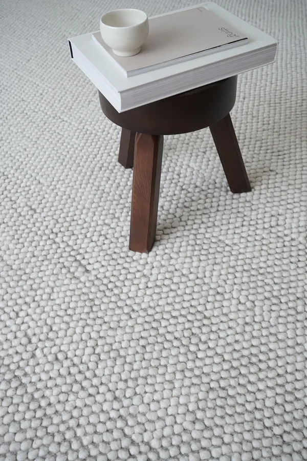 Tact Tæppe Uld 170x240 cm Offwhite