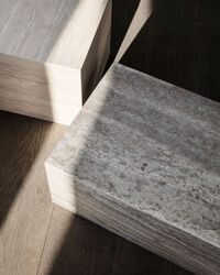Cubism Coffee Table 50x80 cm Grey