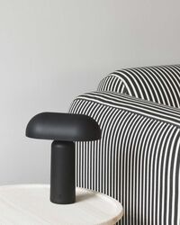 Porta Bordlampe Bærbar Svart