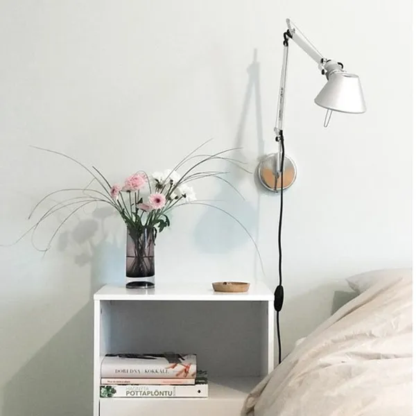 Tolomeo Micro Vägglampa Aluminium