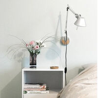 Tolomeo Micro Vägglampa Aluminium