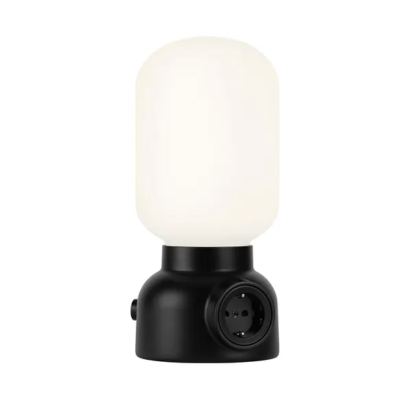 Plug Lamp Bordlampe Sort