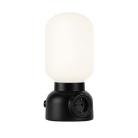 Plug Lamp Bordlampe Sort
