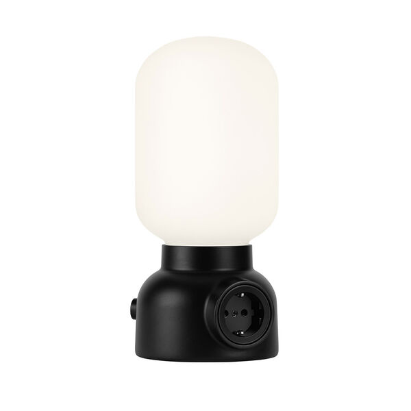 Plug Lamp Bordlampe Sort