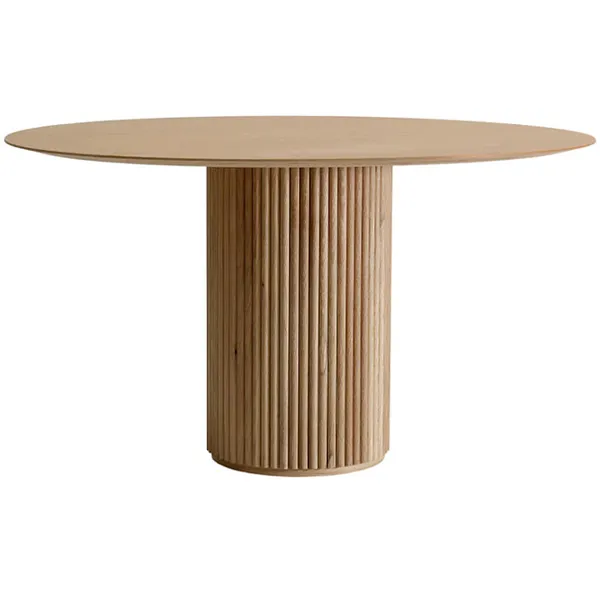 Palais Royal Table 130 cm White stained Ash
