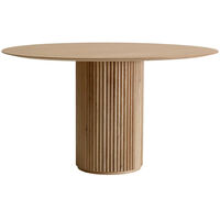 Palais Royal Table 130 cm White stained Ash