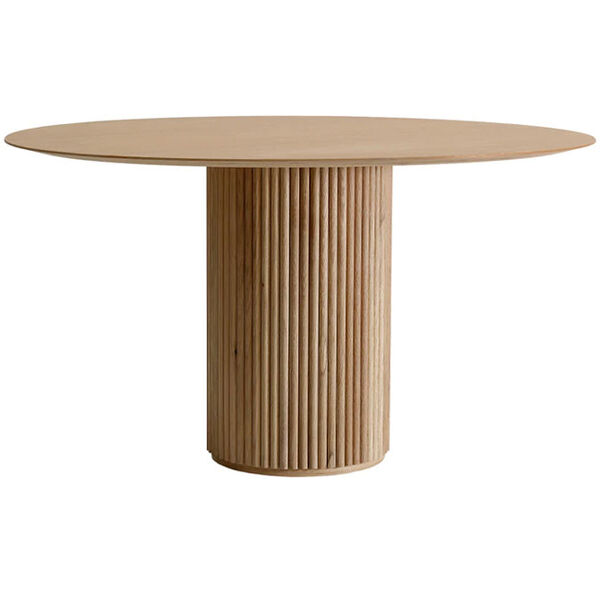 Palais Royal Table 130 cm White stained Ash